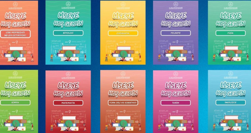 MEB'den öğrencilere Liseye Hoş Geldin kitapları