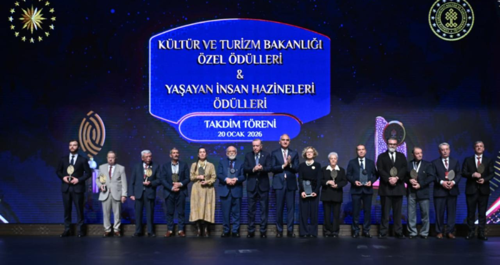 Kültür ve Turizm Bakanlığı Özel Ödülleri ve Yaşayan Hazineler Ödülleri sahiplerini buldu