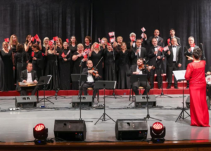 TRT korosu, KKTC Kurucu Cumhurbaşkanı Denktaş anısına sahne aldı