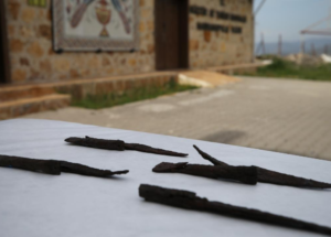 Hadrianopolis Antik Kenti'nde 1500 yıllık bıçaklar gün yüzüne çıkarıldı