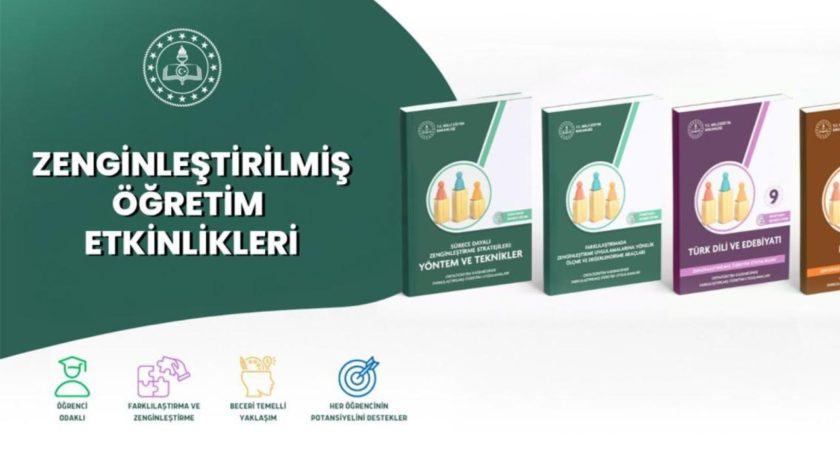 MEB'in Zenginleştirilmiş Öğretim Etkinlikleri Kitapları yayımlandı