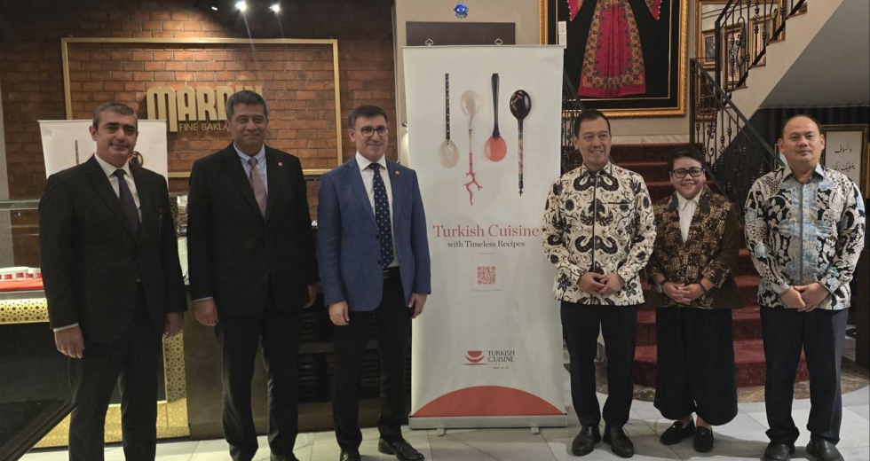 Türkiye'nin Cakarta Büyükelçiliğince düzenlenen programda Türk mutfağı tanıtıldı
