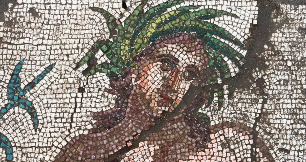 Aspendos'ta 3. yüzyıla ait Genç Eurymedon tasviri bulundu