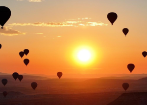 Kapadokya, eşsiz gün batımı manzarasıyla dünyada ilk sırada